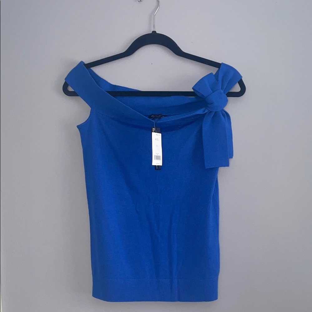 Banana Republic Royal Blue Merino Wool Top